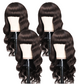 flysmus™ Long Curly Matte Silk Wig