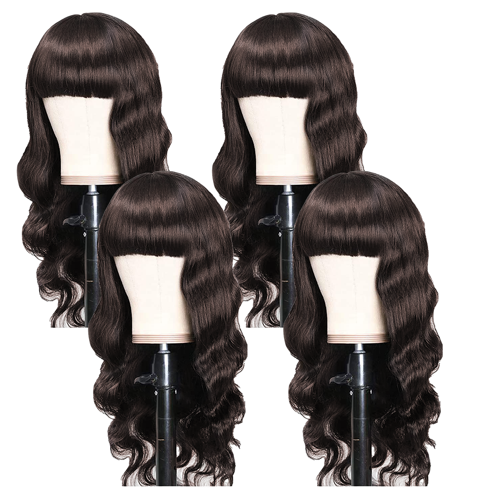 flysmus™ Long Curly Matte Silk Wig