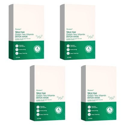 flysmus™ TRULYMI Green Tea Vitamin Detox Mask